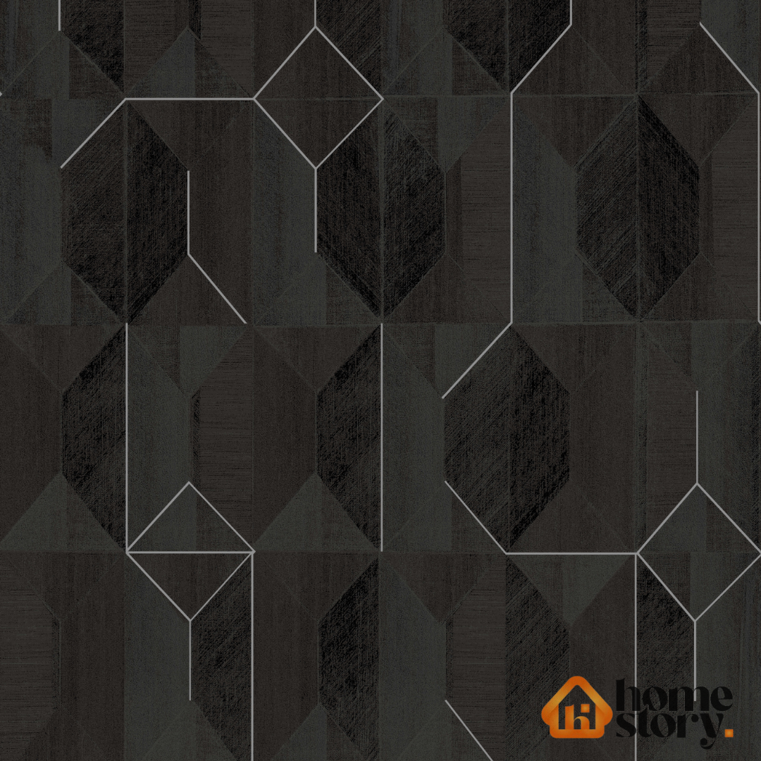 Papel de Parede Geométrico Vinílico Lavável 53cmx10mt – Avalon 01 - Imagem 3