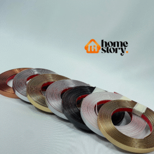 Fita metalizada de pvc 11mm com autocolante 5 metros