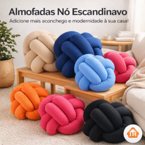 Almofada Nó escandinavo