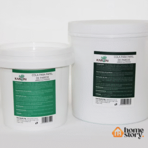 Cola de Arroz Pronta para Papel de Parede – Fixação Profissional