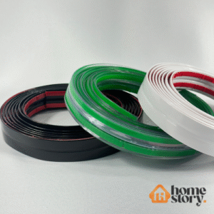 Fita de PVC Flexivel 1cm x 1cm Ideal para Canto Interno e Externo 3 metros