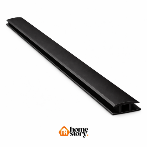 Perfil H para Junção de Chapas e Fundo de Armário 20mm – Barra 3 Metros | Encaixe até 4mm - Imagem 6