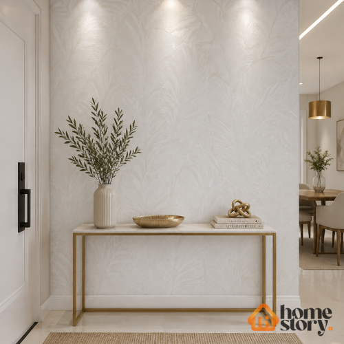 PAPEL DE PAREDE VINÍLICO LAVÁVEL FOLHAGEM TROPICAL 53CM X 10M - Imagem 10