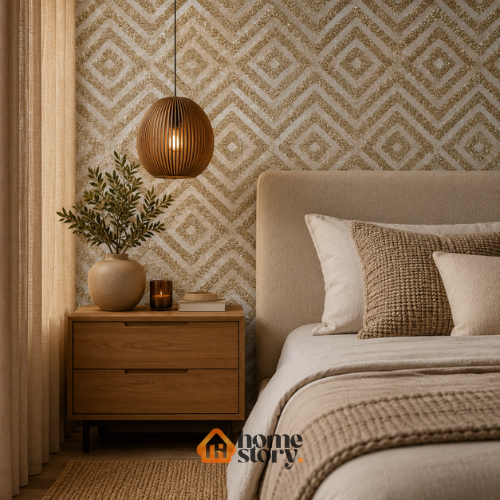 Papel De Parede Mica Natural Importada Luxo 6m2 Premium - Imagem 4