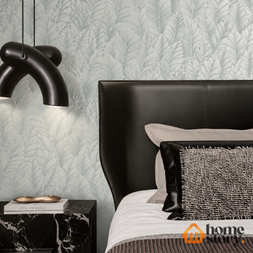 PAPEL DE PAREDE VINÍLICO LAVÁVEL FOLHAGEM TROPICAL 53CM X 10M - Imagem 8