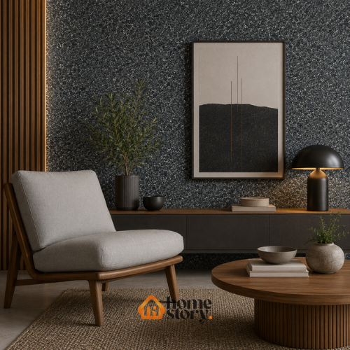 Papel De Parede Mica Natural Importada Luxo 6m2 Premium - Imagem 5