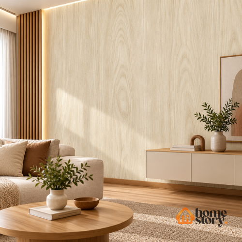 Papel de Parede Madeira Caramelo Mel Vinílico Lavável 53cm x 10m Decoração - Imagem 8