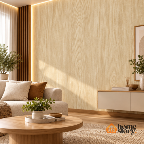 Papel de Parede Madeira Caramelo Mel Vinílico Lavável 53cm x 10m Decoração - Imagem 9